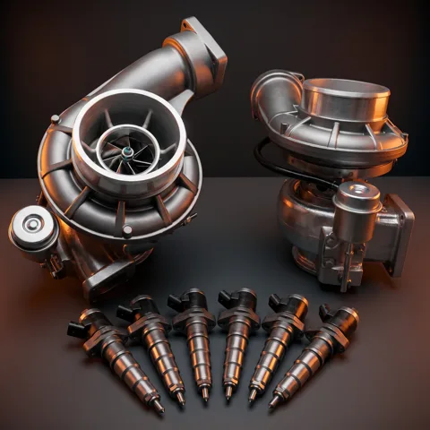 Injector and turbocharger service
